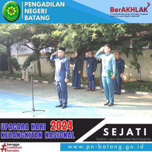 Upacara Hari Kebangkitan Nasional Ke 116 Tahun 2024