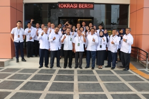 Pengawasan reguler dan penilaian AMPUH oleh Pengadilan Tinggi Semarang